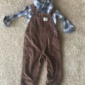 Carter’s bib overall boy 12m
